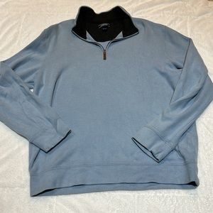 Land’s End Men’s Tall Large Baby Blue Quarter Zip